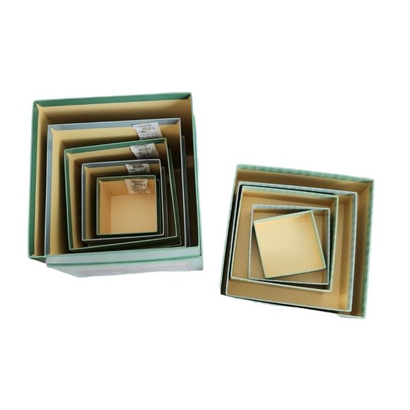 Vtg Thomas Kinkade Nesting Boxes Set Painter Of Light Amcal Scripture Lighthouse - Picture 4 of 14